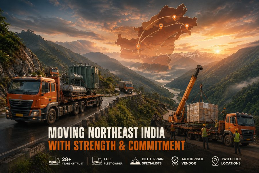 Arunachal Transport – heavy load operations in hills